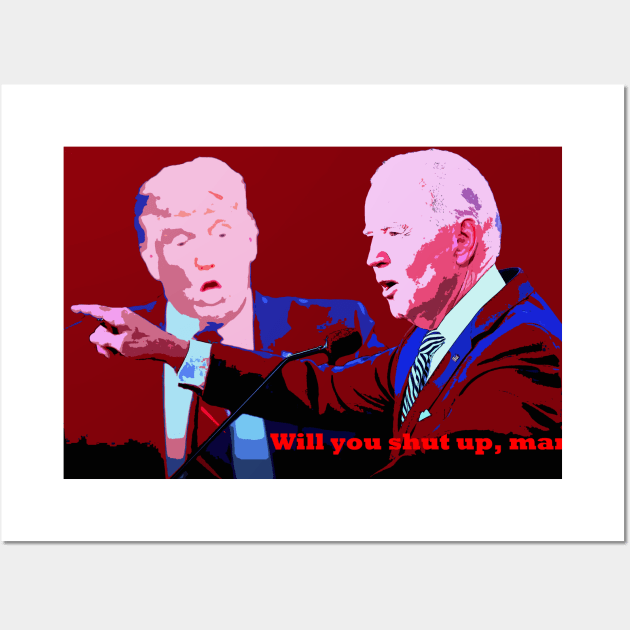 Joe Biden Wall Art by oryan80